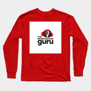 The Investigation Guru (White) Long Sleeve T-Shirt